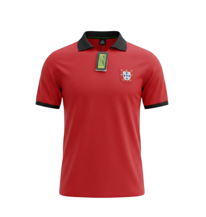 Portugal 1972 Home Jersey Retro