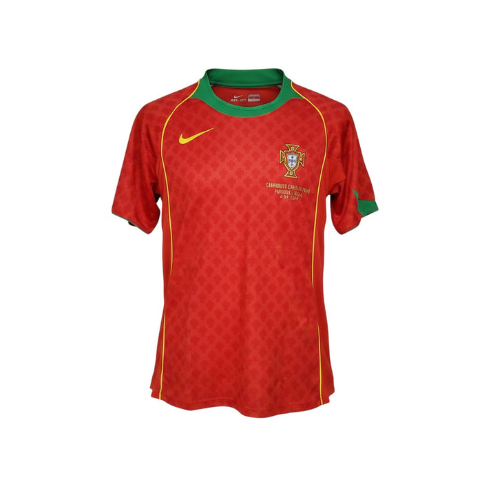 Portugal 2004 Euro Final Home Jersey Retro – Nike