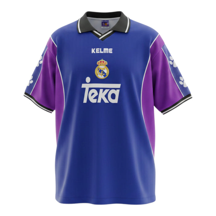 Real Madrid 1997-98 Away Jersey Retro - Kelme