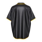 Hinchas Sportswear Store: Real Madrid 1999-2000 retro away jersey, black with gold trim and Adidas stripes.