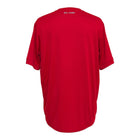 Hinchas Sportswear Store Real Madrid 2011/12 third jersey, all red with white accents, crew neck, short sleeves.