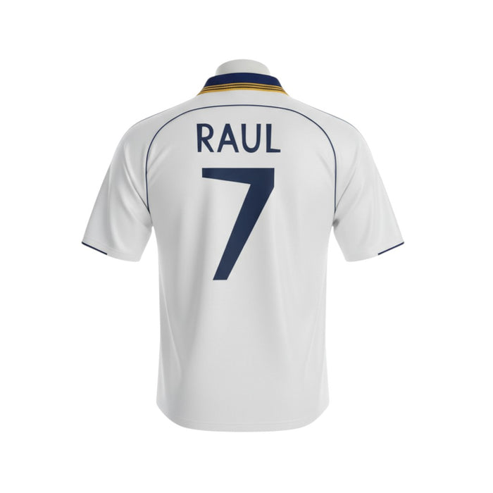 Raúl González Real Madrid Retro Jersey 1998-2000