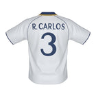 Hinchas Sportswear Store white Real Madrid 1999-2000 Roberto Carlos #3 football jersey.