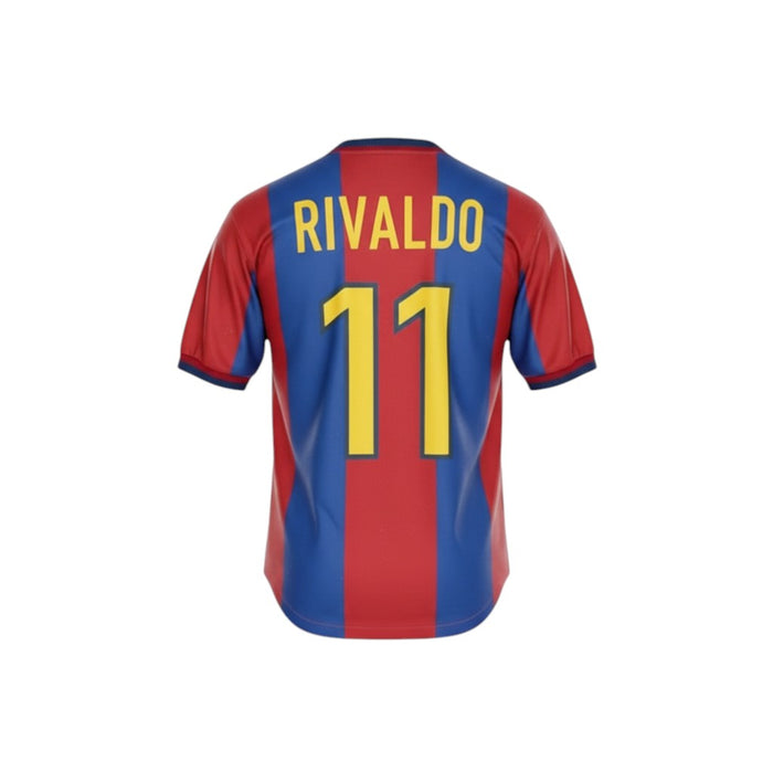 Maillot Domicile Rivaldo Barcelone 98-01