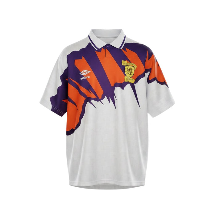 Scotland Away Jersey 1991 - White Purple & Orange Umbro Retro