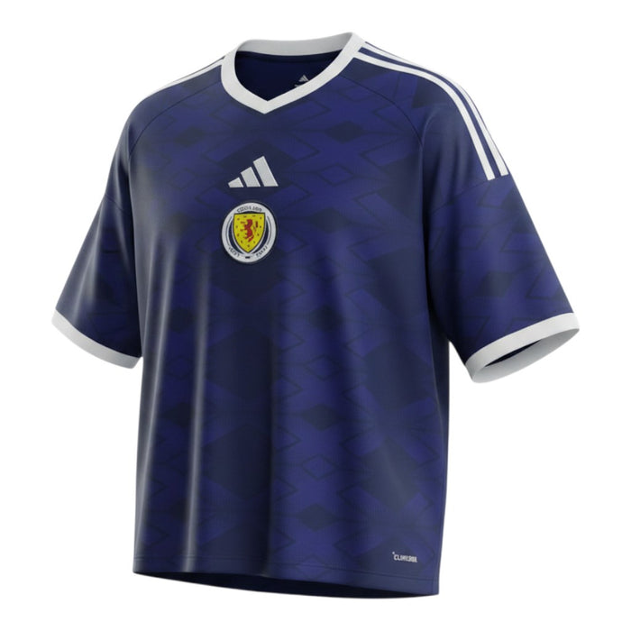 Scotland Home Jersey 2026 - Navy Adidas Climacool