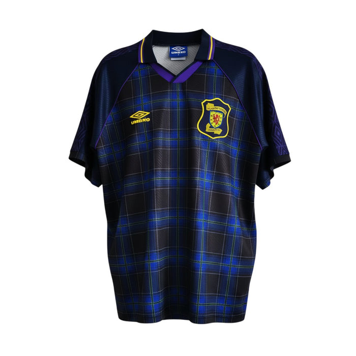 Scotland Home Jersey 1994 - Tartan Umbro Retro