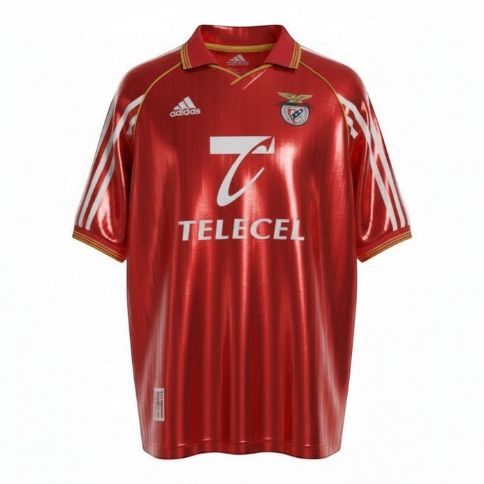 SL Benfica 98/99 Retro Home Jersey Adidas Telecel