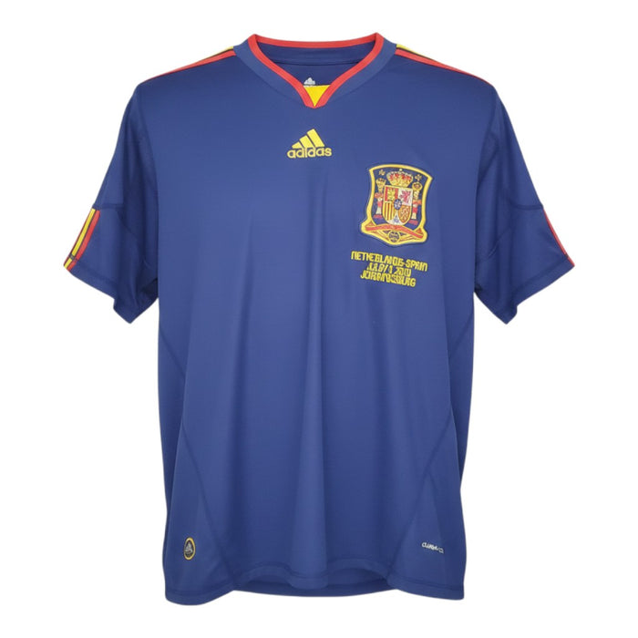 Spain 2010 World Cup Away Jersey Final Edition Retro - Adidas