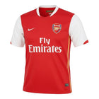 Hinchas Sportswear Store Thierry Henry Arsenal 2006-07 red jersey with white sleeves and Fly Emirates sponsor.