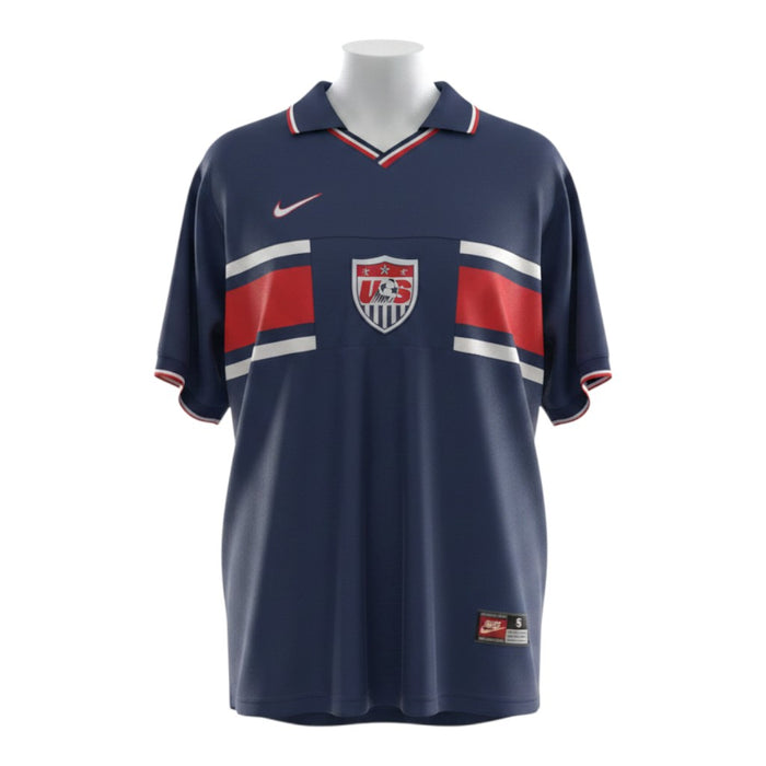 USA Away Jersey 1998 - Navy Stripe Nike