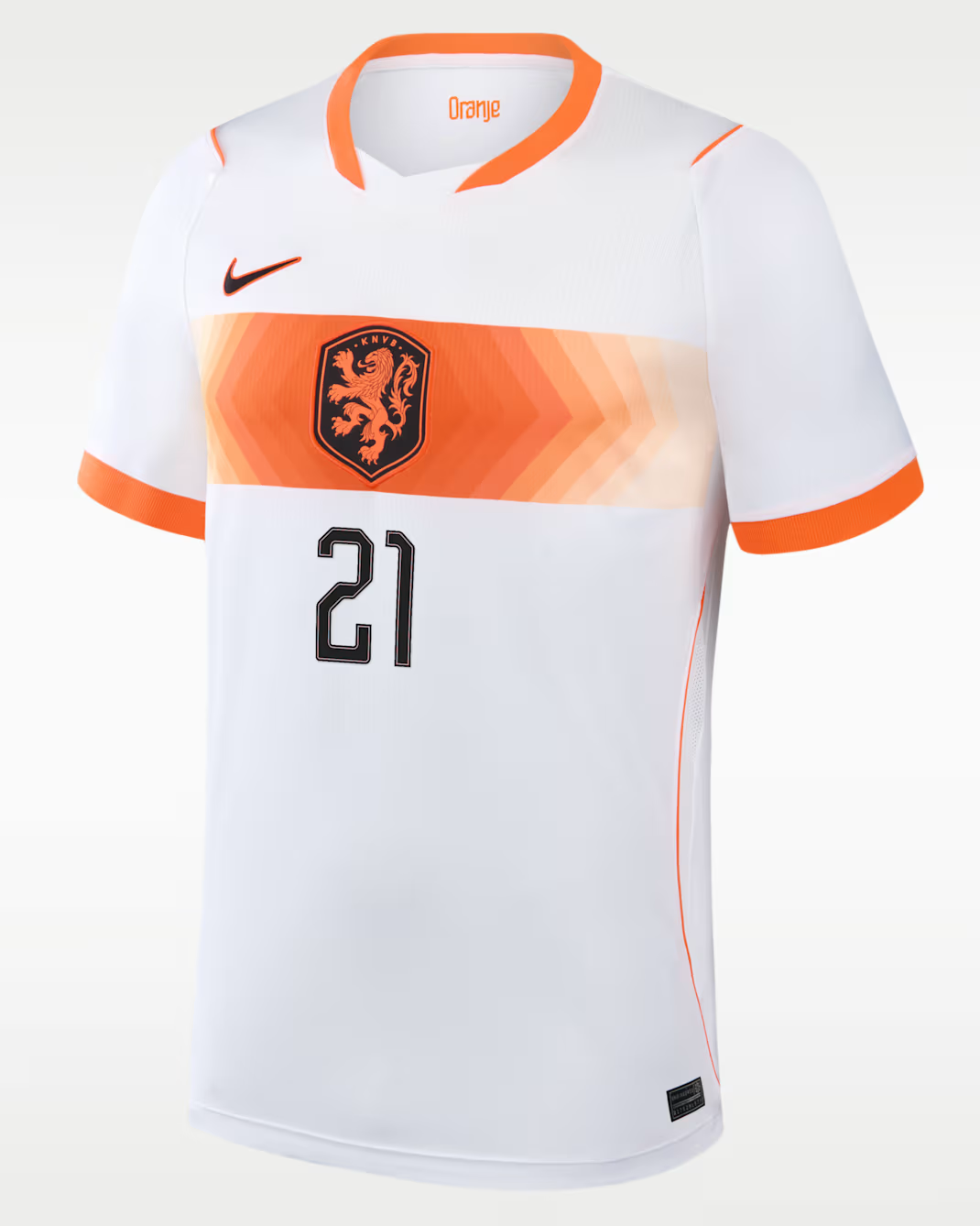 Netherlands 2026 World Cup Away Jersey – Nike #21 F. De Jong