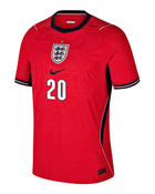 England 2026 Away Jersey #20 Palmer