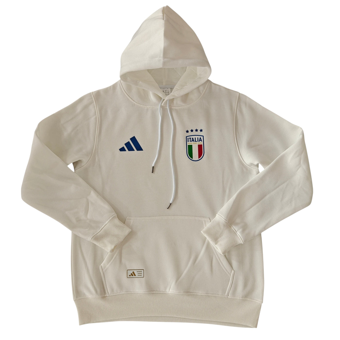 Italy Hoodie 2026 — Adidas (White)