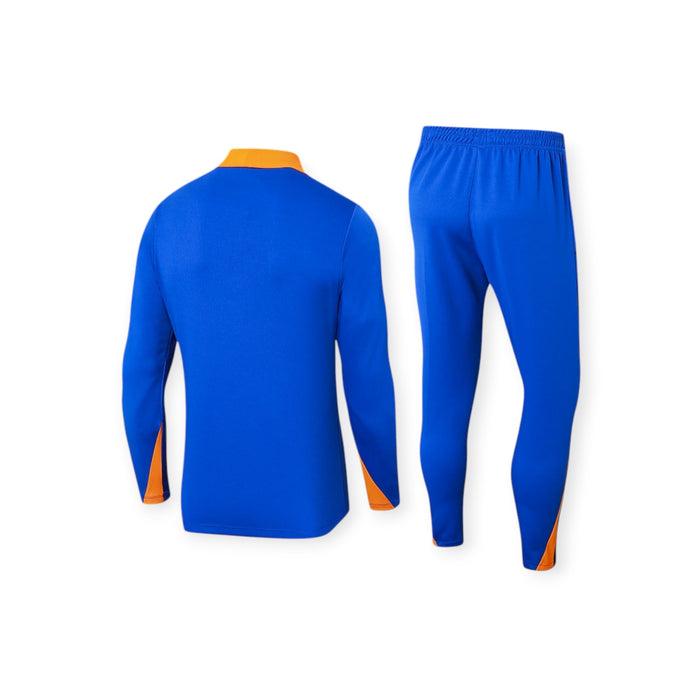 Netherlands 2026 Training Tracksuit Royal Blue/Orange