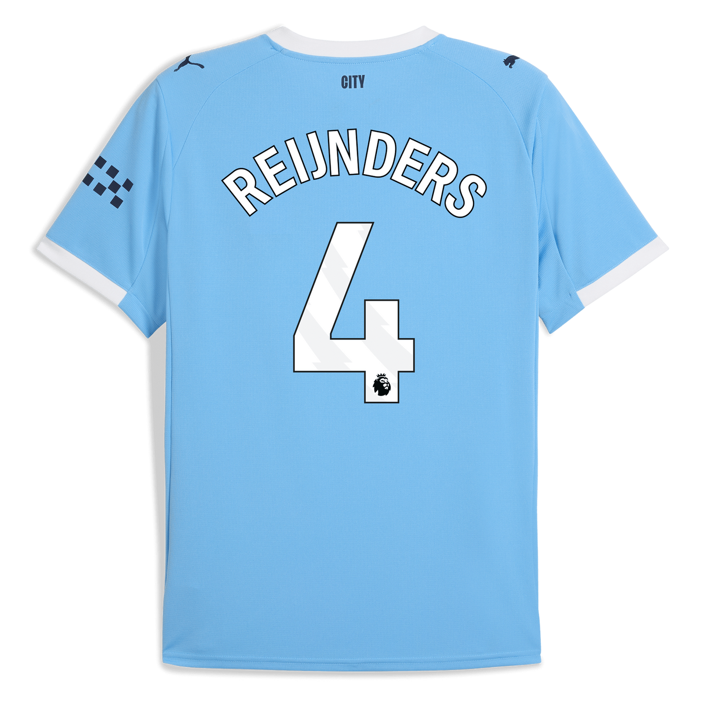 Manchester City Home Jersey 2025/26 - Reijnders #4 Puma