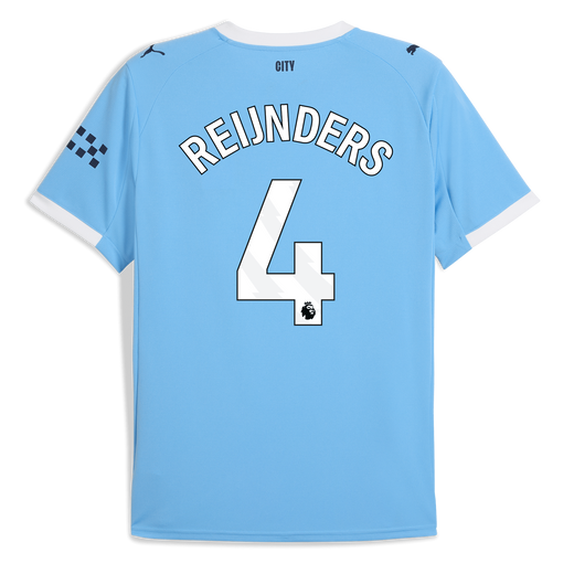 Manchester City Home Jersey 2025/26 - Reijnders #4 Puma