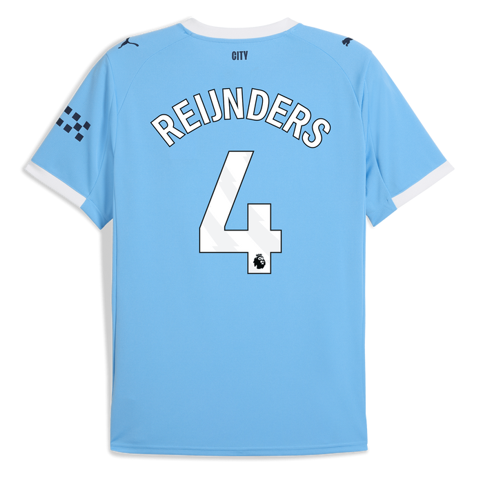 Manchester City Home Jersey 2025/26 - Reijnders #4 Puma
