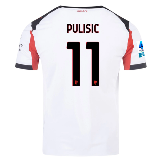 AC Milan Pulisic Away Jersey 2025/26 (Serie A)