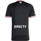 River Plate Away Jersey 2025/2026 – striped and black retro football jersey back view