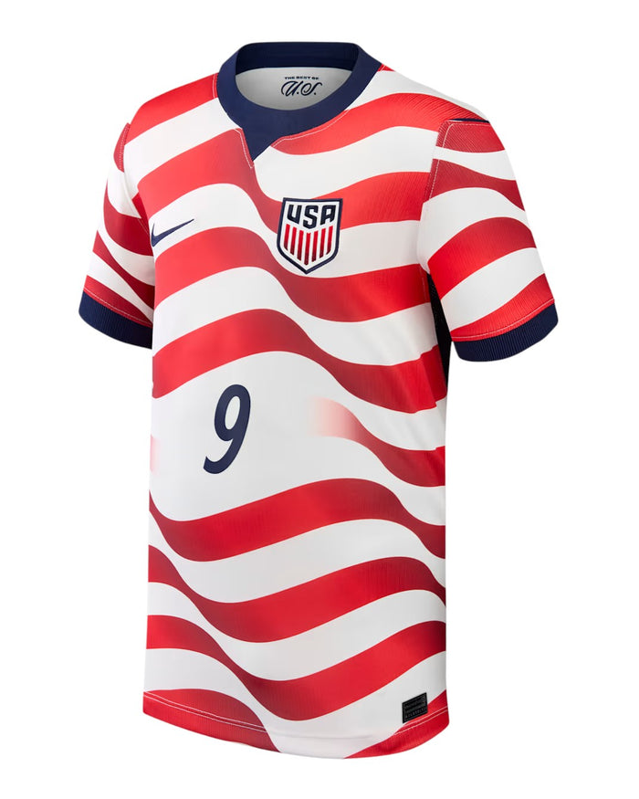 USA 2026 Home Jersey #9 Pepi