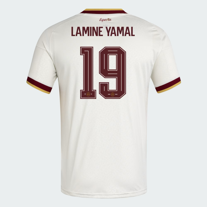 Spain Away Jersey 2026 - Adidas | #19 Lamine Yamal