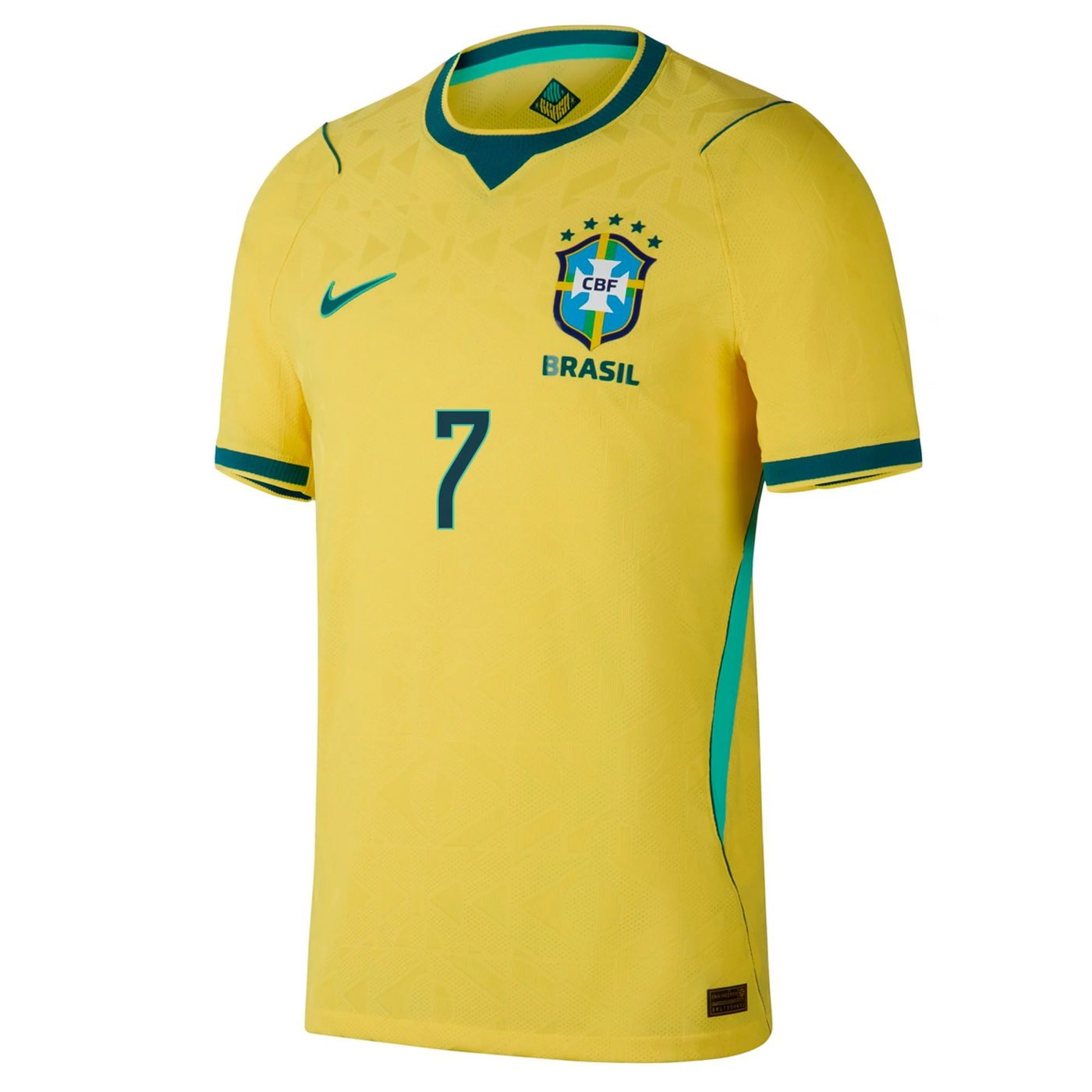 Brazil Home Jersey 2026 - Nike | #7 Vini Jr.