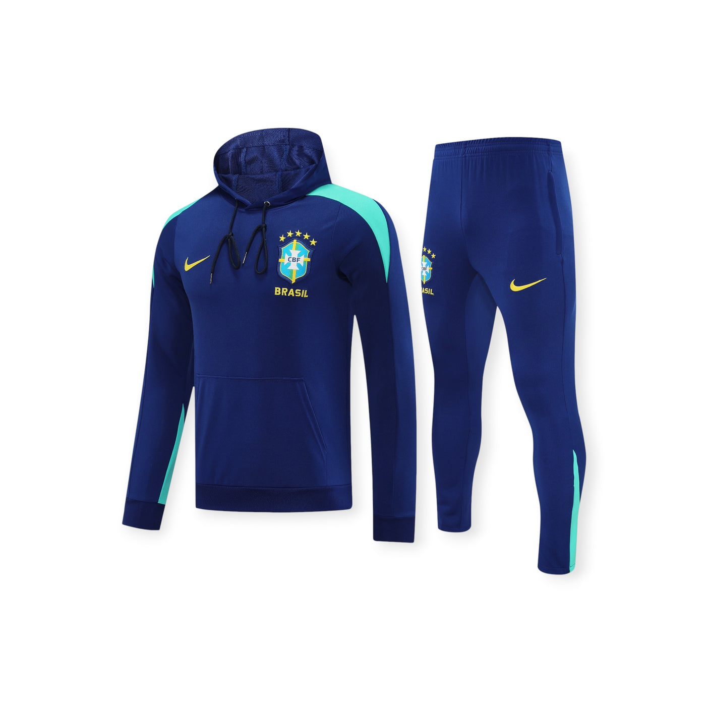 Brazil 2026 Hoodie Set Navy/Turquoise | Nike