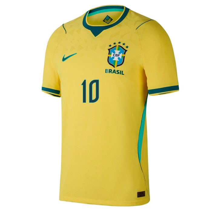 Brazil Home Jersey 2026 - Nike | #10 Neymar Jr