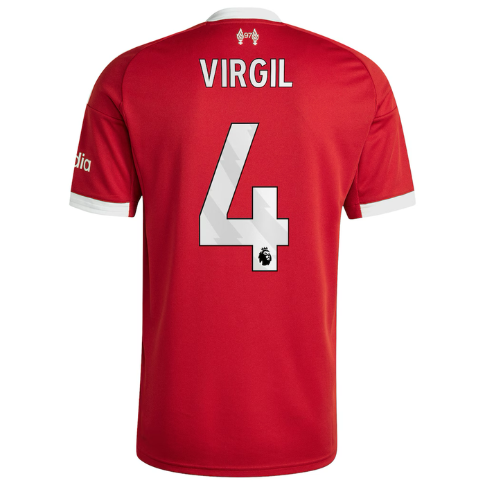 Maillot Domicile Liverpool Virgil van Dijk 2025/26