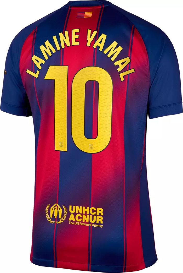 Maillot domicile Lamine Yamal du FC Barcelone 2025/26 (Ligue des champions)