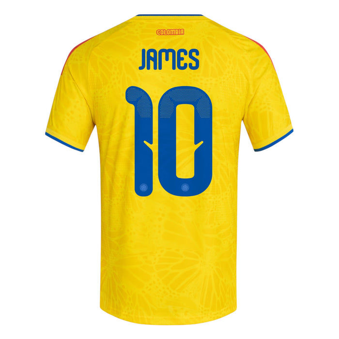 Colombia Home Jersey 2026 - James Rodríguez #10 Adidas