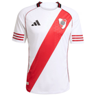 River Plate Home Jersey 2025/2026 – red and striped retro football jersey front view