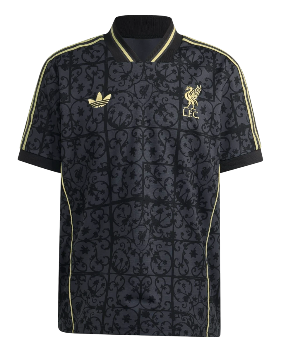 Camiseta Liverpool FC Negro y Oro – Adidas Originals