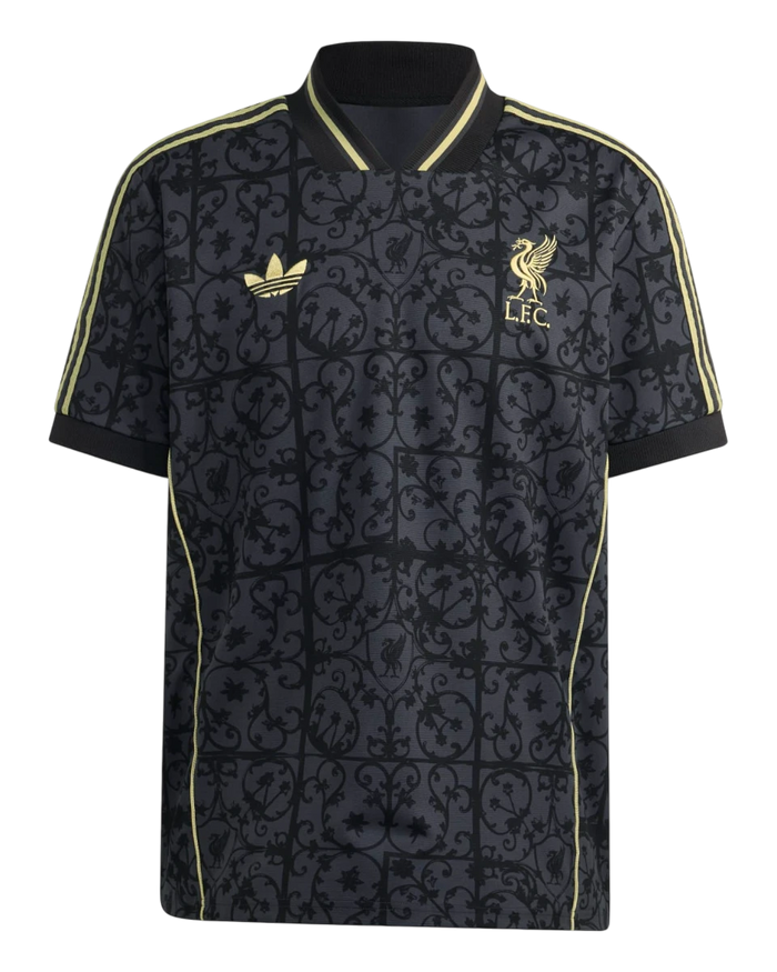 Camiseta Liverpool FC Negro y Oro – Adidas Originals