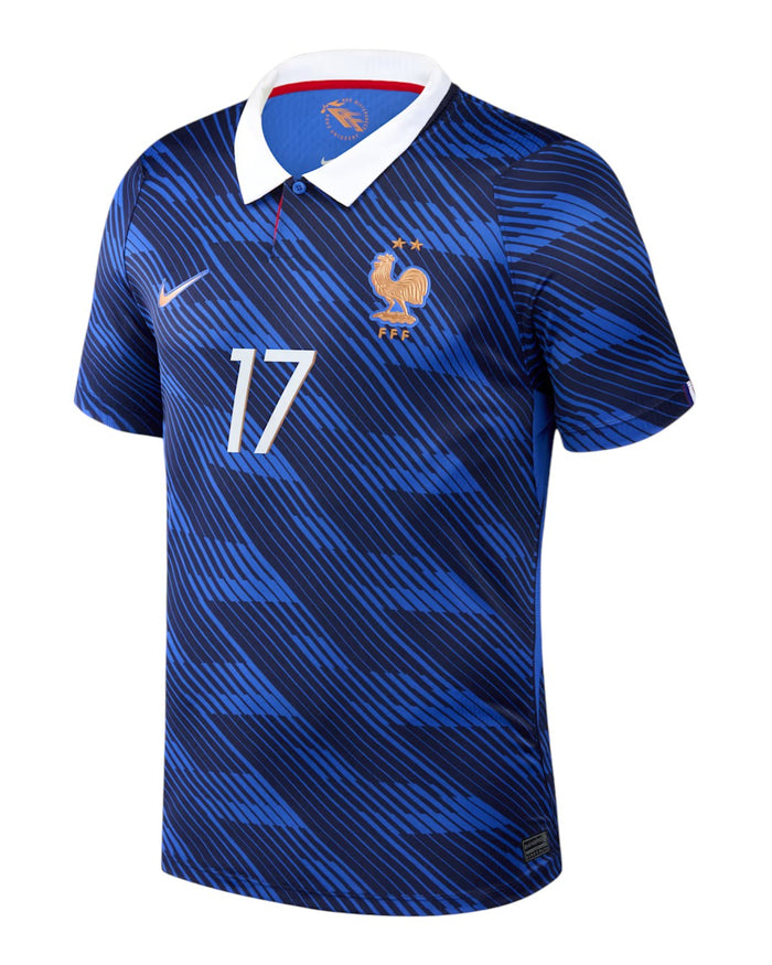 France 2026 Home Jersey #17 Saliba