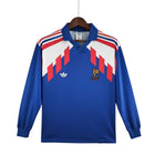 France 1988 Home Retro Jersey Long Sleeve