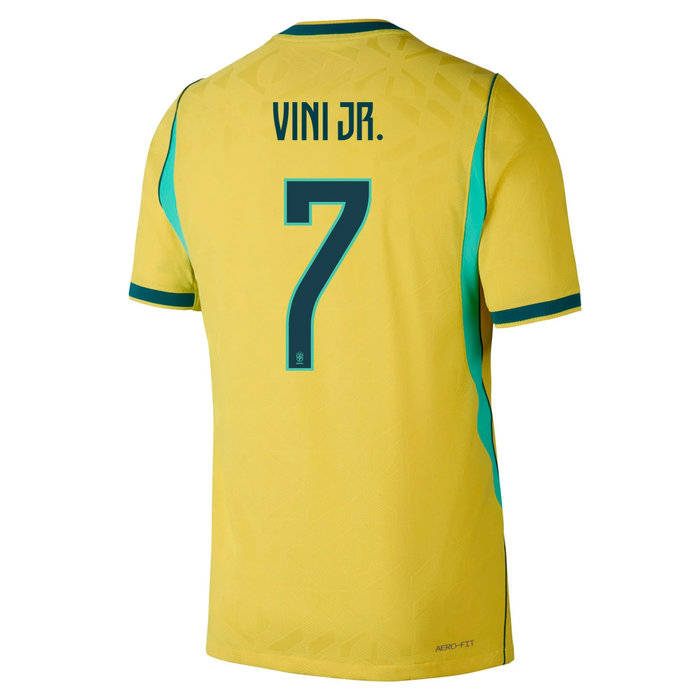Brazil Home Jersey 2026 - Nike | #7 Vini Jr.