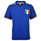 Italy 1982 Rossi Retro Jersey – blue retro football jersey back view