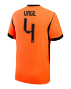 Netherlands 2026 Home Jersey #4 Virgil