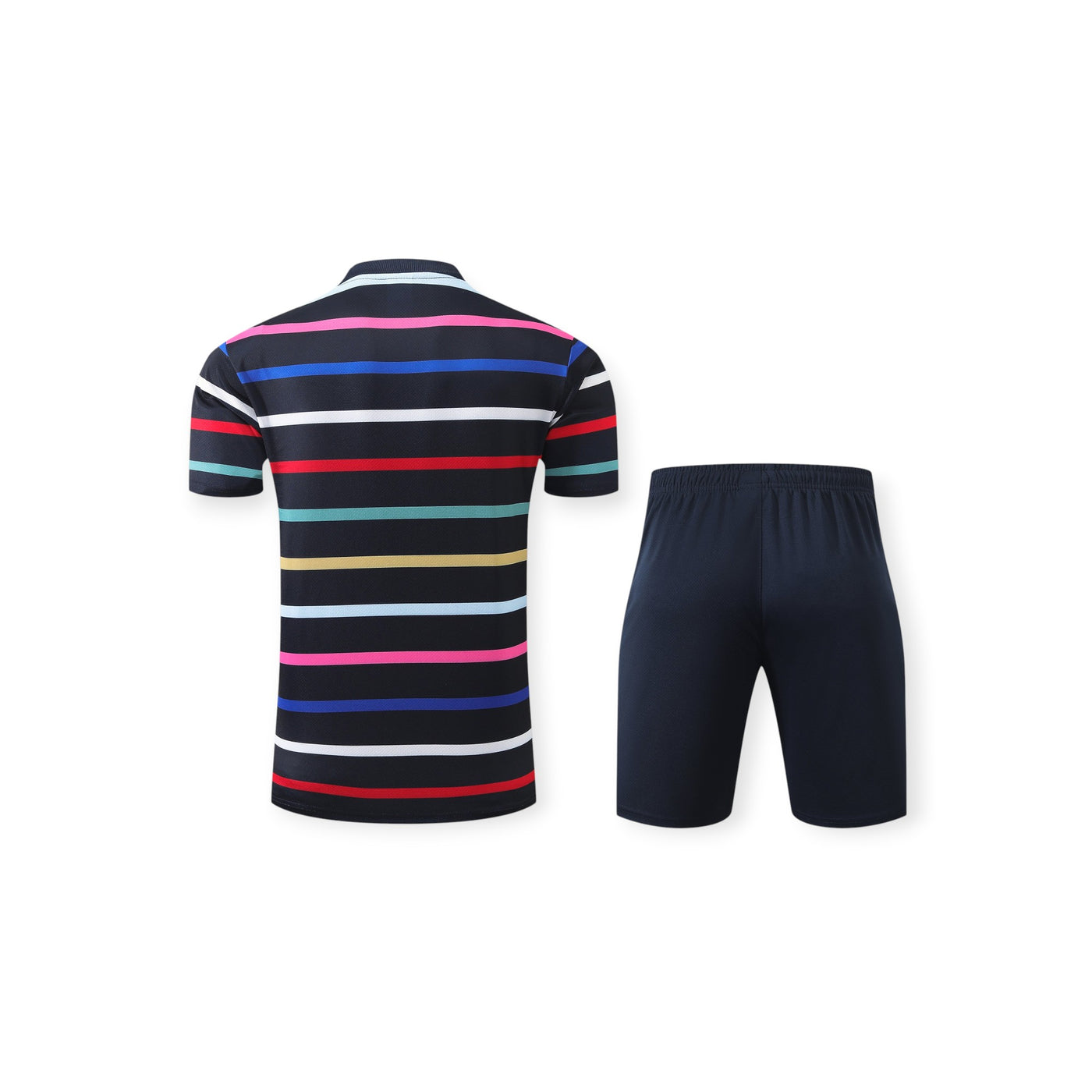 France 2024/25 Training Set Black Multicolor Stripes