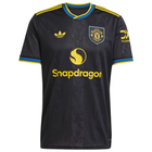 Manchester United Third Jersey 2025/26 (Premier League) – black retro football jersey front view