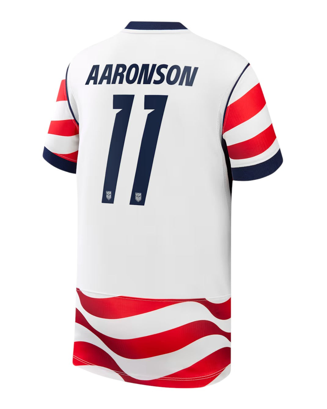 USA 2026 Home Jersey #11 Aaronson