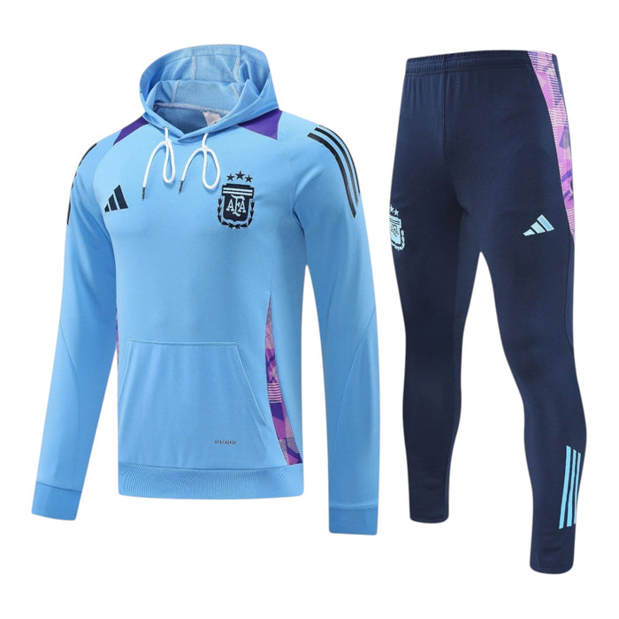 Argentina 2026 Hoodie Set Light Blue/Purple | Adidas Aeroredy