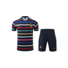 France 2024/25 Training Set Black Multicolor Stripes