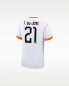 Netherlands 2026 World Cup Away Jersey – Nike #21 F. De Jong