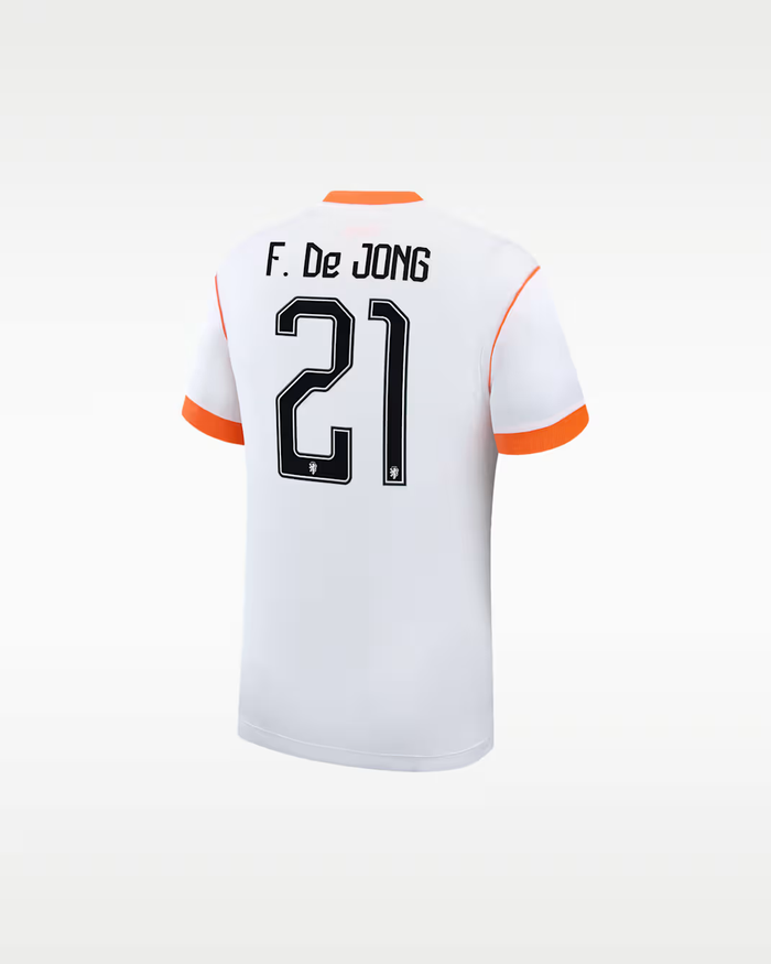 Netherlands 2026 World Cup Away Jersey – Nike #21 F. De Jong