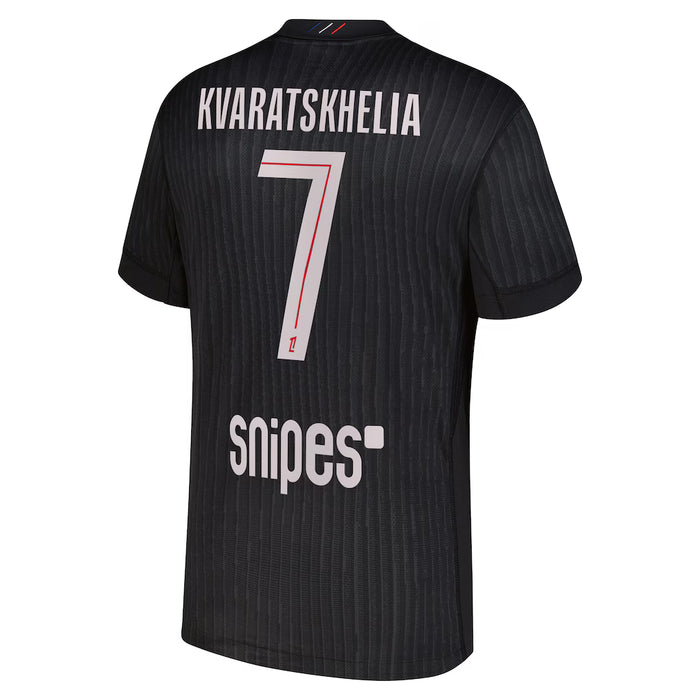 PSG Kvaratskhelia Maillot Quatrième 2025/26 (Ligue 1)