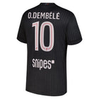 PSG Dembélé 4th Kit 2025/26 (Ligue 1) - Jordan – retro football jersey front view