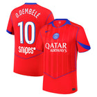 PSG Dembélé 3rd Kit 2025/26 (Ligue 1) – retro football jersey detail view